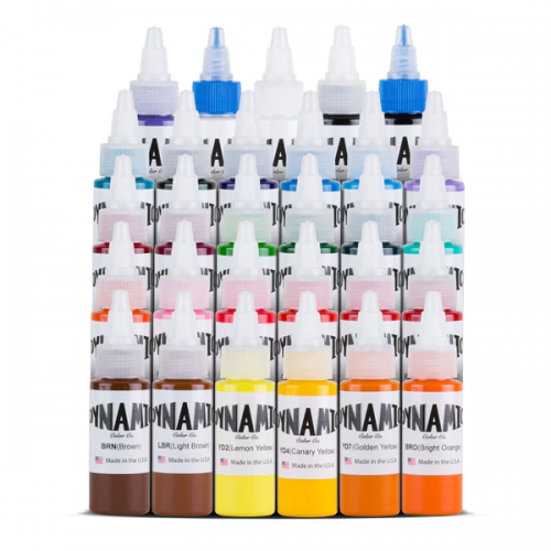 Tattoo Ink set – Dynamic Color Master Set 1oz - Hildbrandt Tattoo Supply